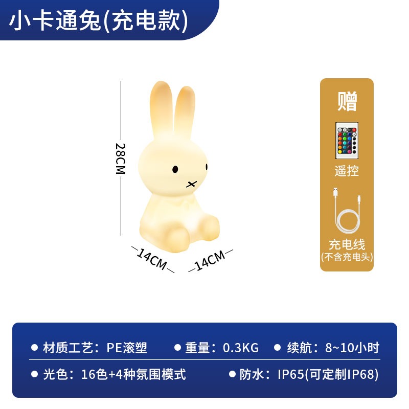 Kawaii ميفي أرنب شحن LED غرفة  - مراجعة Outdoor Lighting Japan وسعره