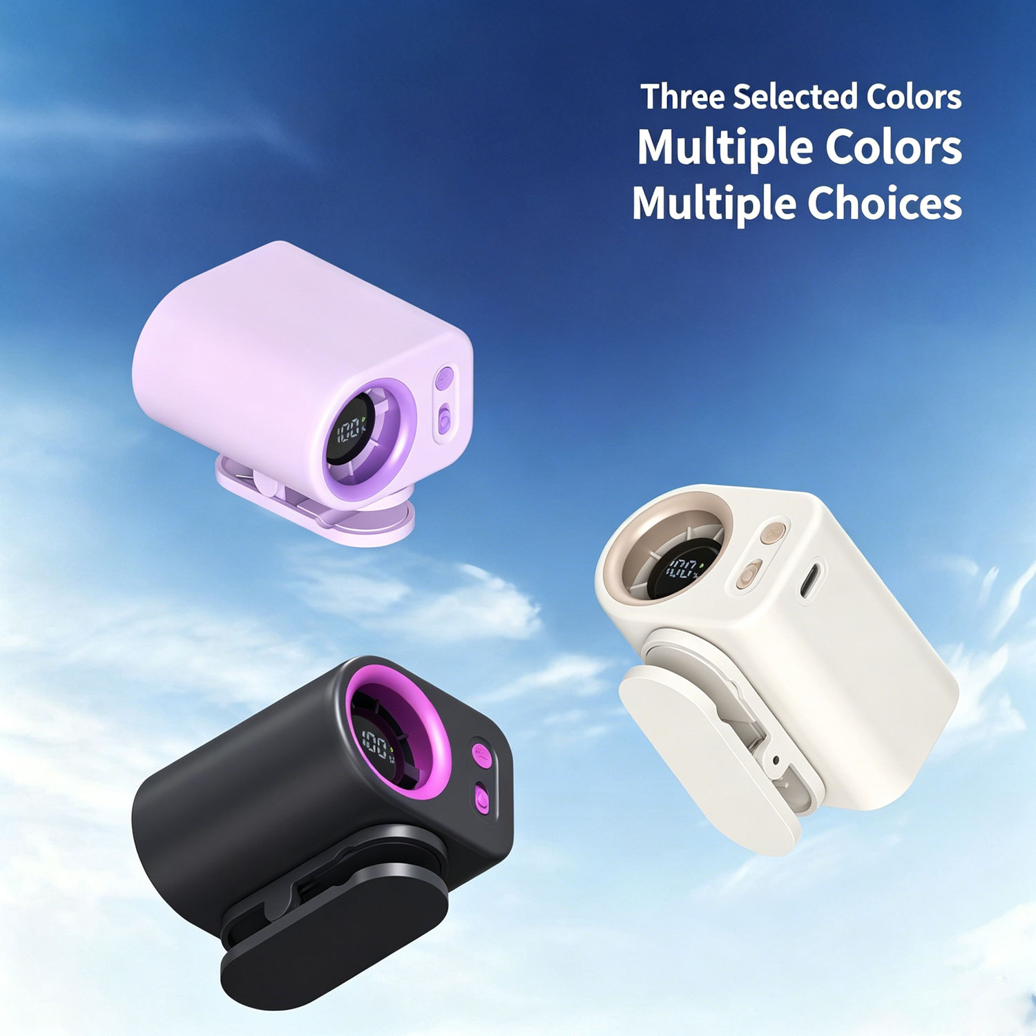 مروحة متعددة الوظائف قابلة للت - مراجعة Umbrella Led Clip وسعره